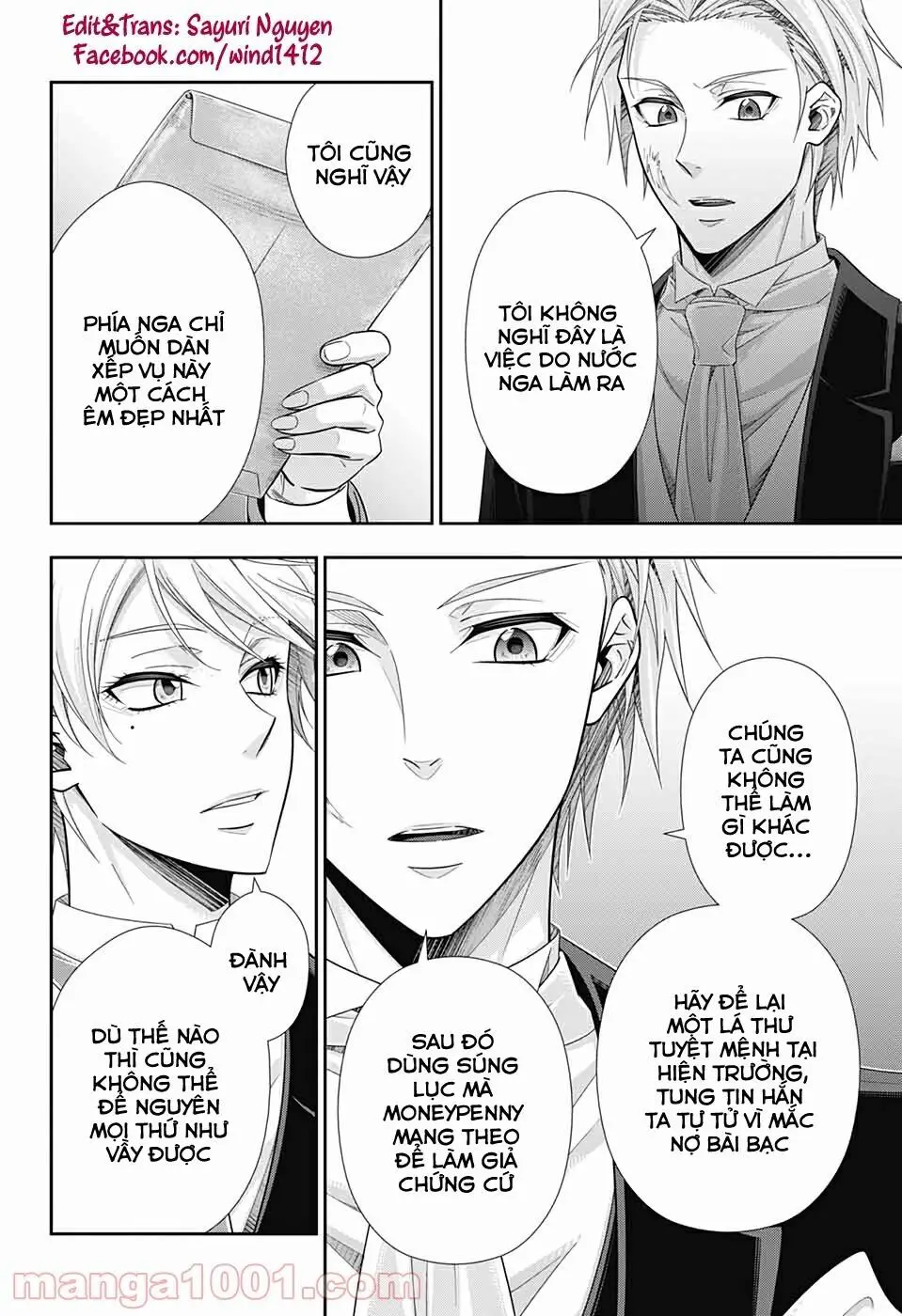 Yukoku No Moriarty Nettruyen ZZZ Chương 57 Page 42