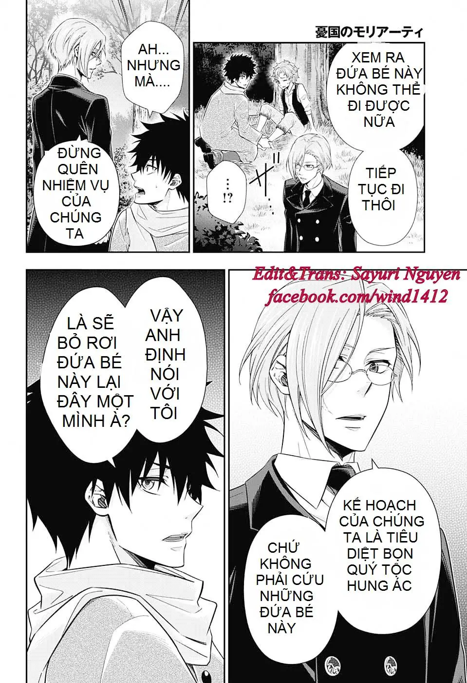 Yukoku No Moriarty Nettruyen ZZZ Chương 11 Page 13