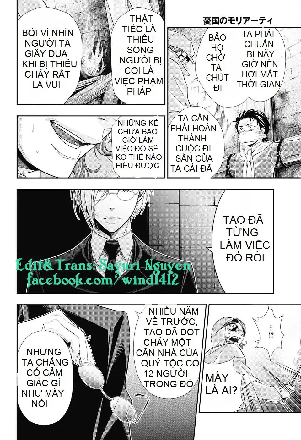Yukoku No Moriarty Nettruyen ZZZ Chương 11 Page 27