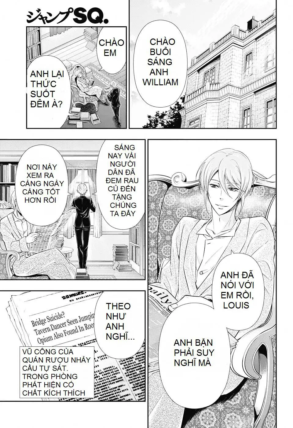 Yukoku No Moriarty Nettruyen ZZZ Chương 3 Page 5