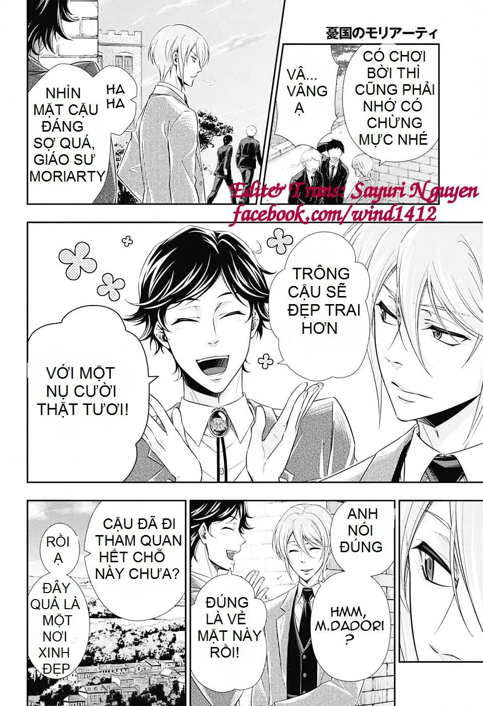 Yukoku No Moriarty Nettruyen ZZZ Chương 3 Page 10
