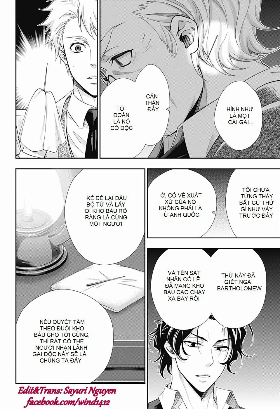 Yukoku No Moriarty Nettruyen ZZZ Chương 42 Page 13