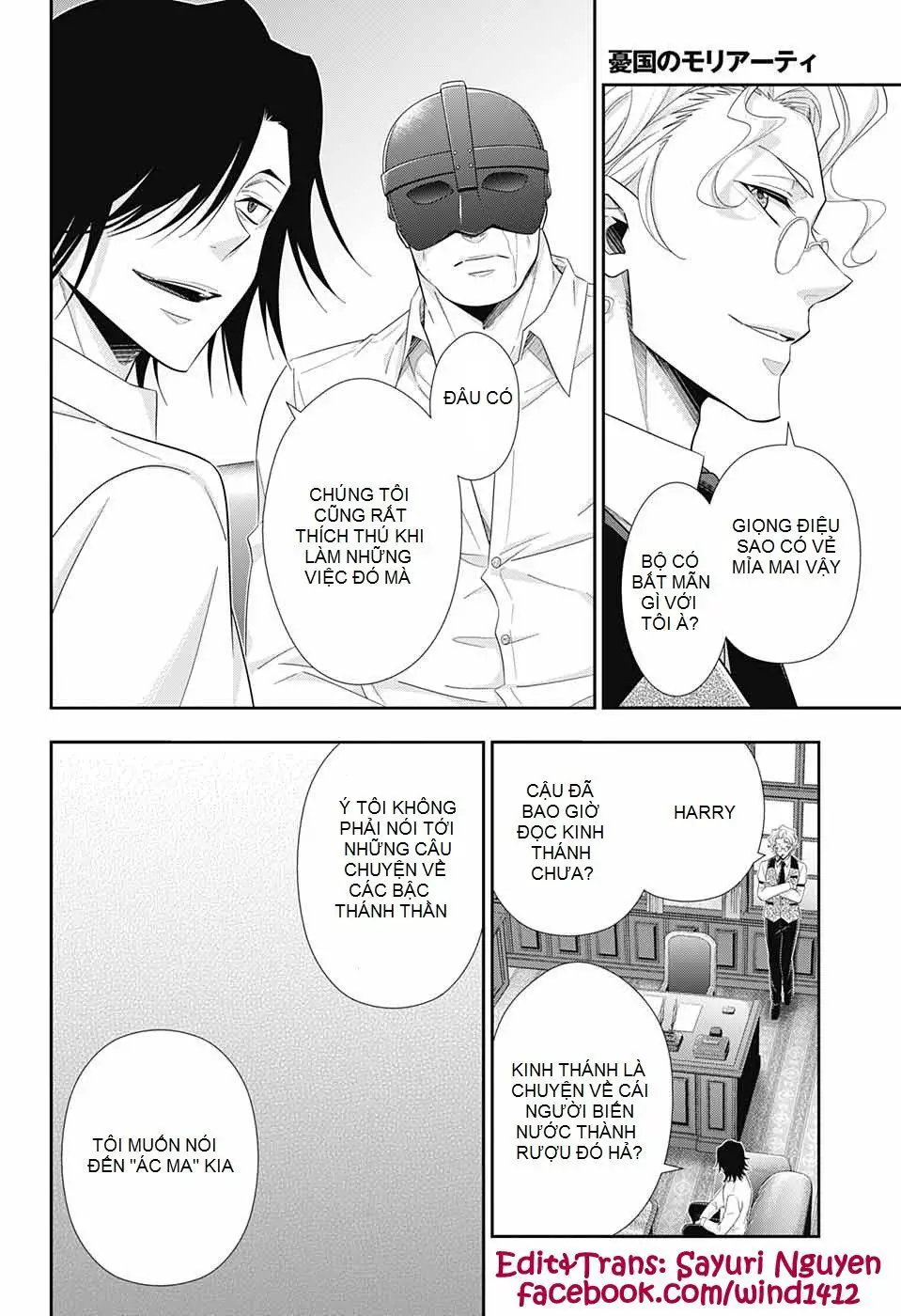 Yukoku No Moriarty Nettruyen ZZZ Chương 37 Page 32