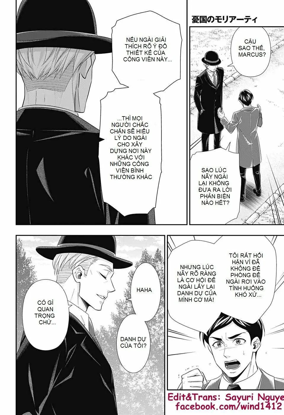 Yukoku No Moriarty Nettruyen ZZZ Chương 36 Page 31