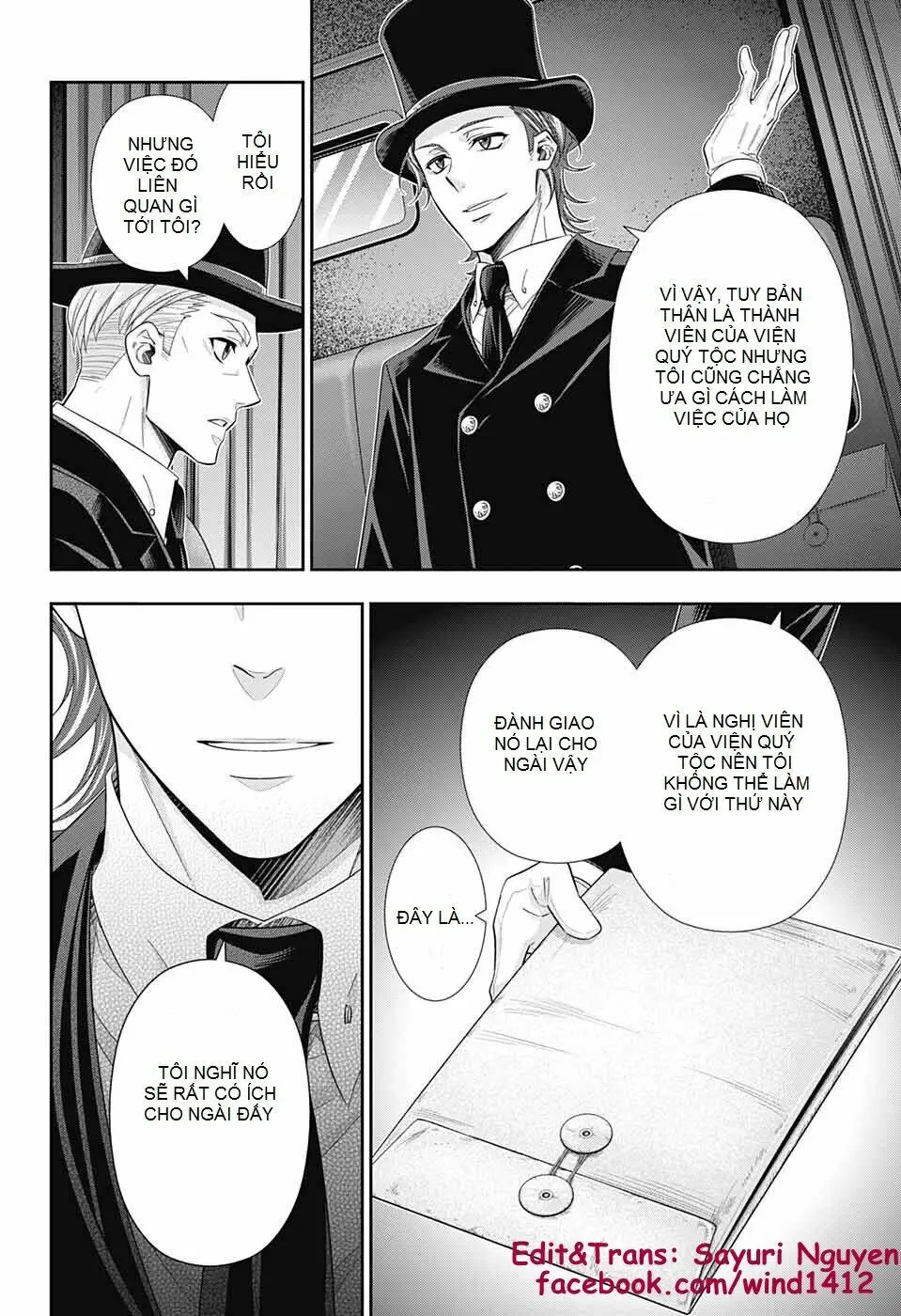 Yukoku No Moriarty Nettruyen ZZZ Chương 36 Page 39