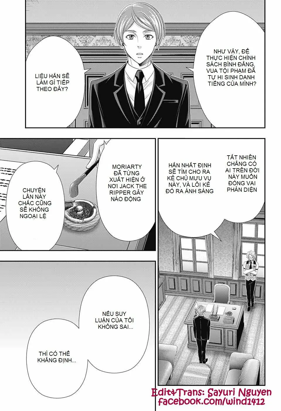 Yukoku No Moriarty Nettruyen ZZZ Chương 39 Page 9