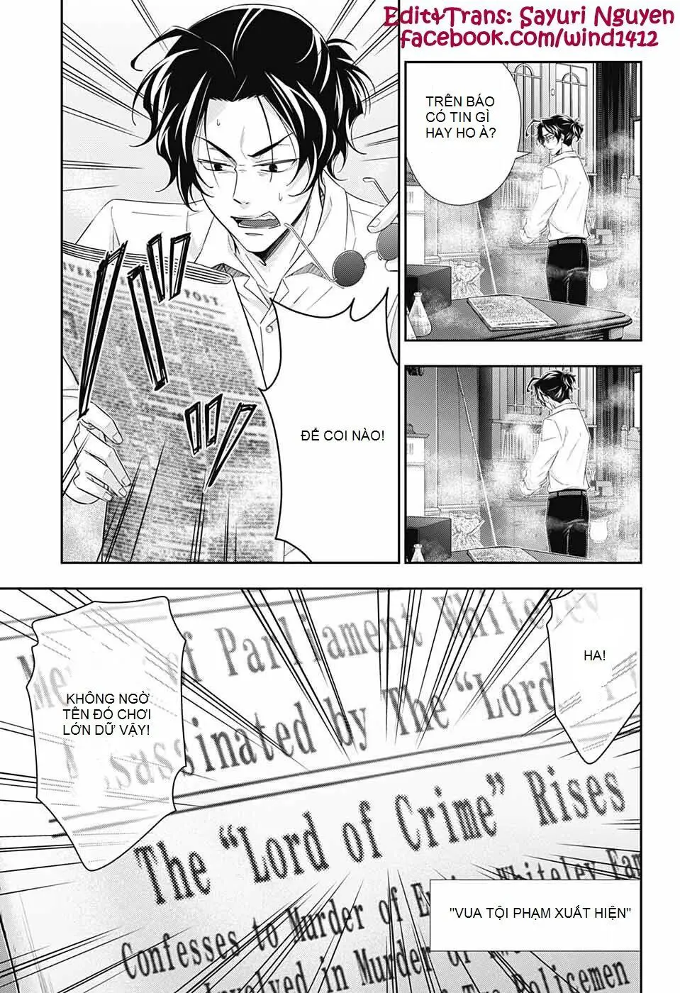 Yukoku No Moriarty Nettruyen ZZZ Chương 39 Page 13
