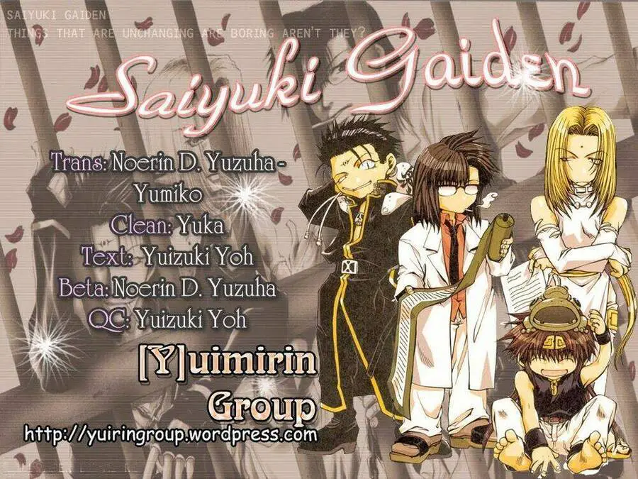 Saiyuki Gaiden Nettruyen ZZZ Chương 8 Page 1