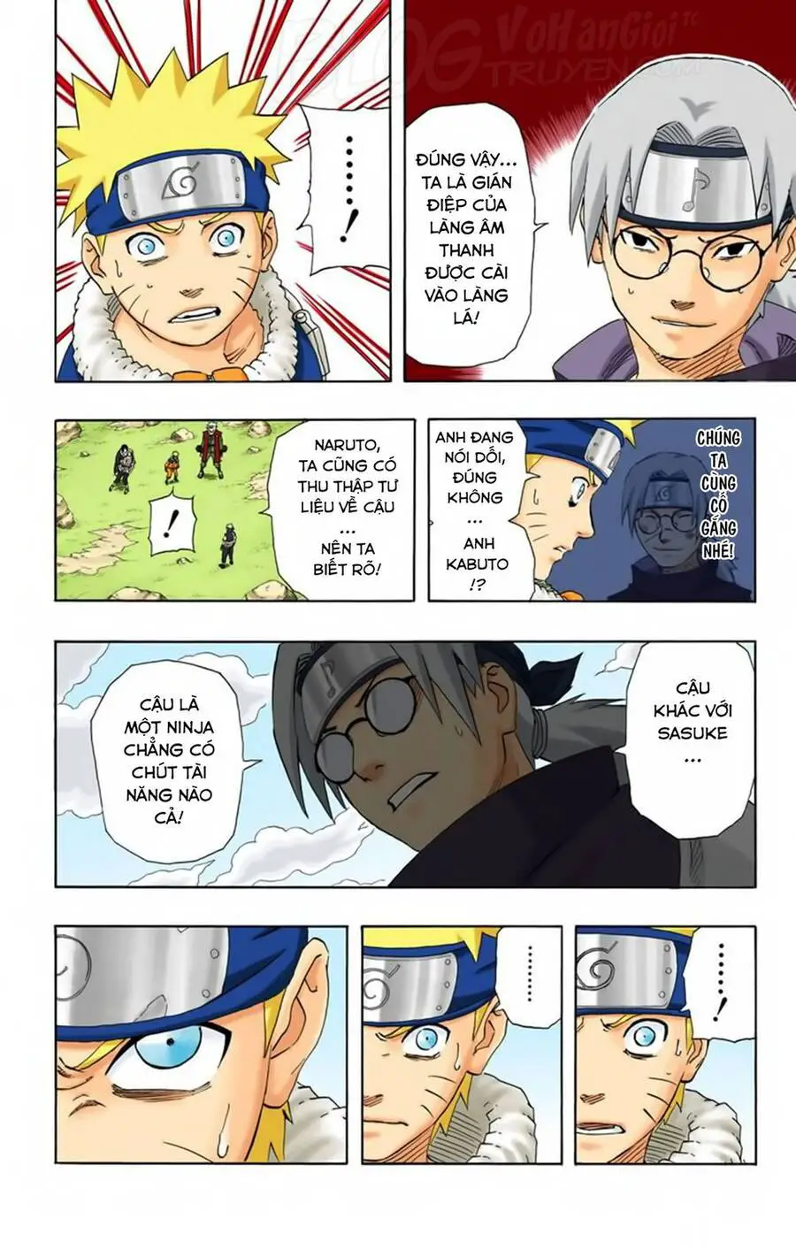 Naruto Full Màu Nettruyen ZZZ Chương 165 Page 7