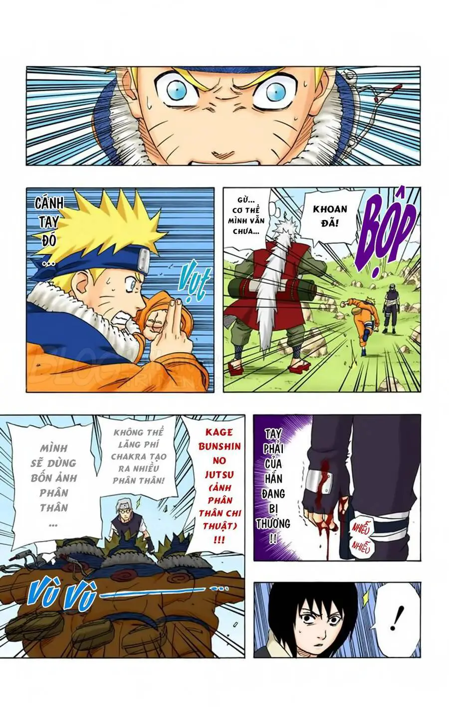 Naruto Full Màu Nettruyen ZZZ Chương 165 Page 10