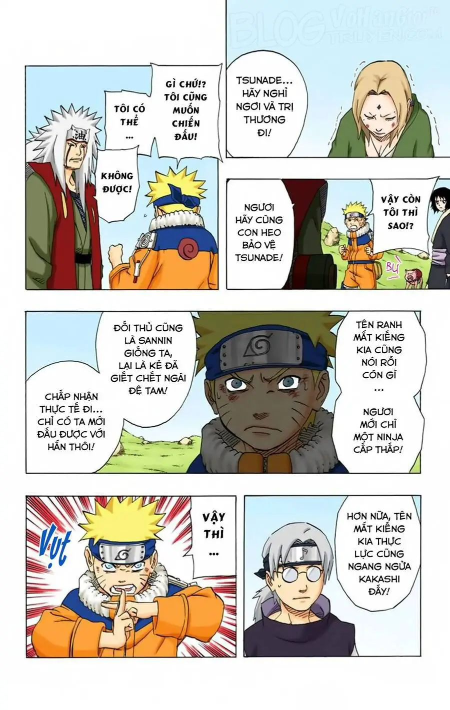 Naruto Full Màu Nettruyen ZZZ Chương 165 Page 16