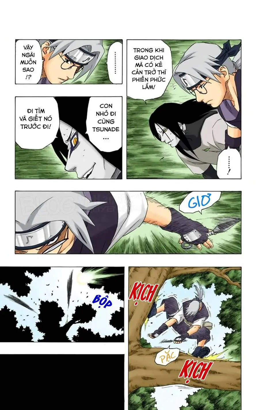 Naruto Full Màu Nettruyen ZZZ Chương 162 Page 9