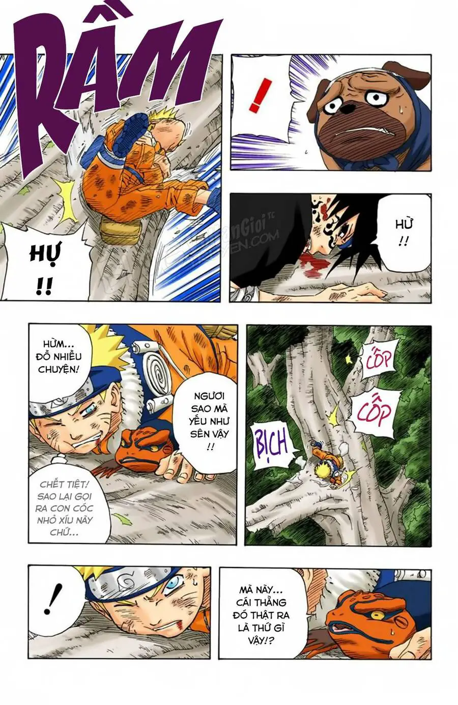 Naruto Full Màu Nettruyen ZZZ Chương 132 Page 6