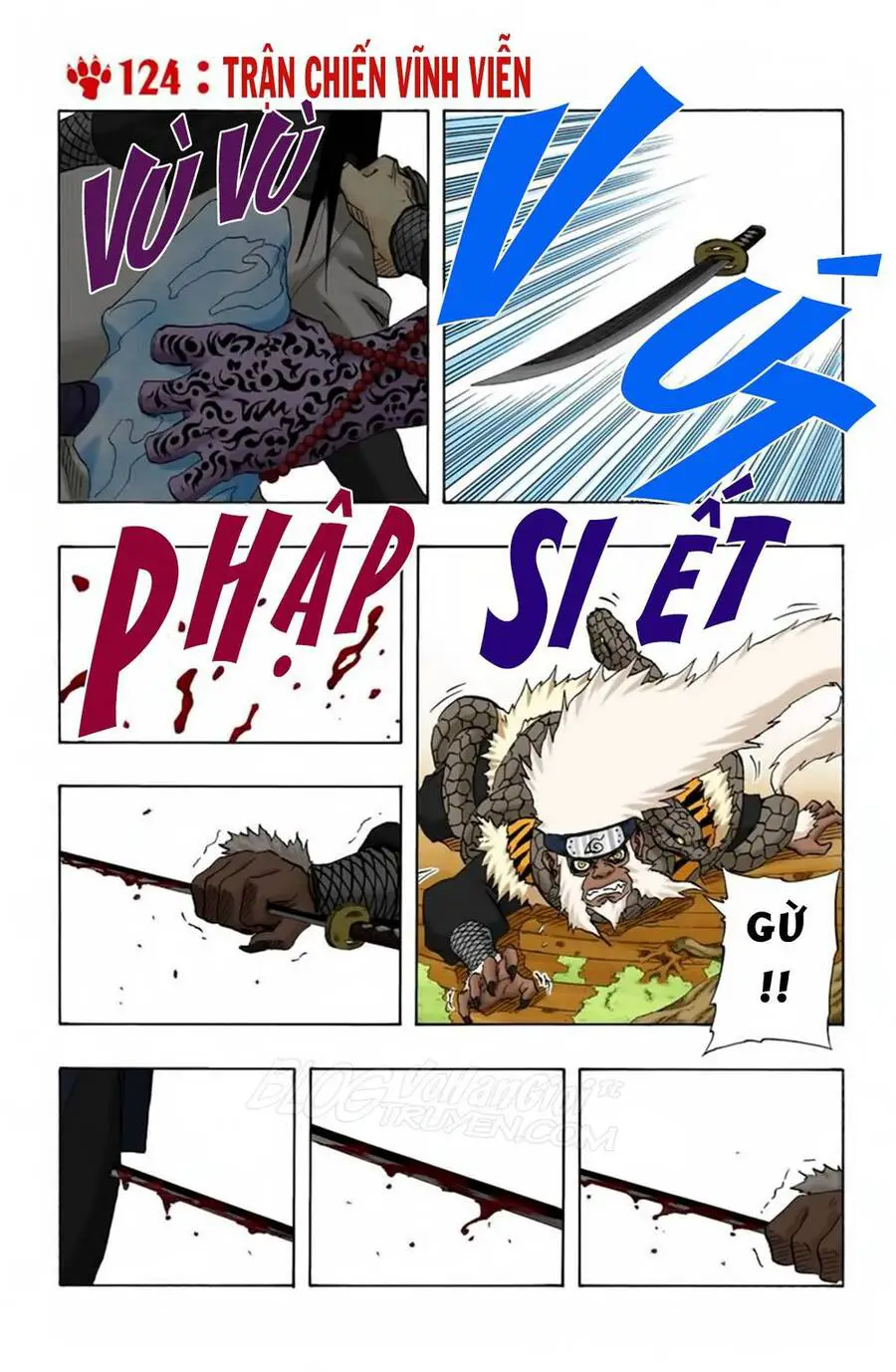 Naruto Full Màu Nettruyen ZZZ Chương 124 Page 2