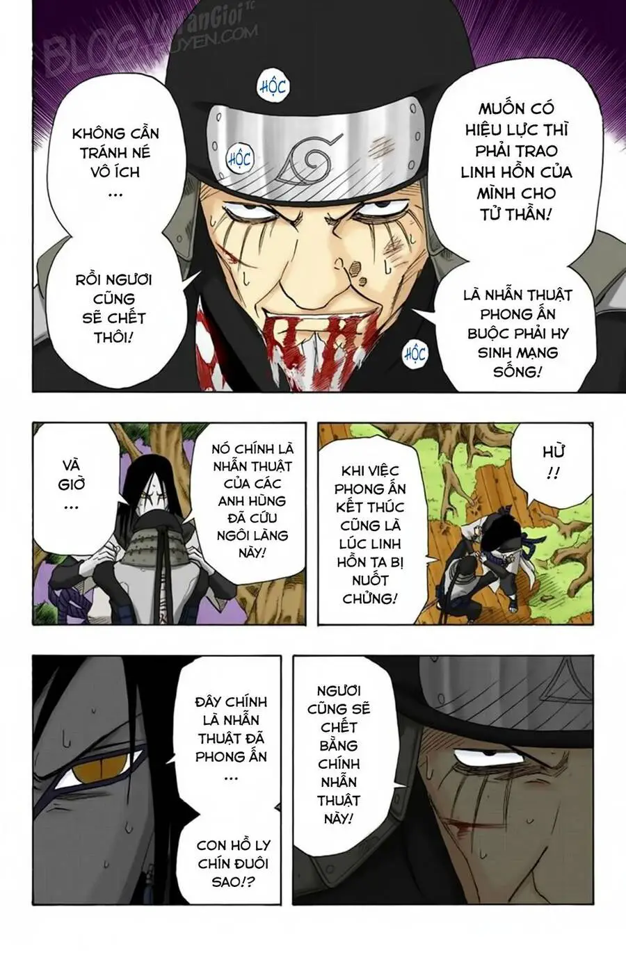 Naruto Full Màu Nettruyen ZZZ Chương 124 Page 5