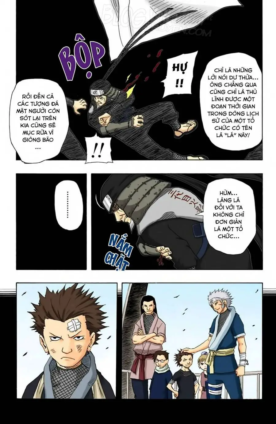 Naruto Full Màu Nettruyen ZZZ Chương 122 Page 16