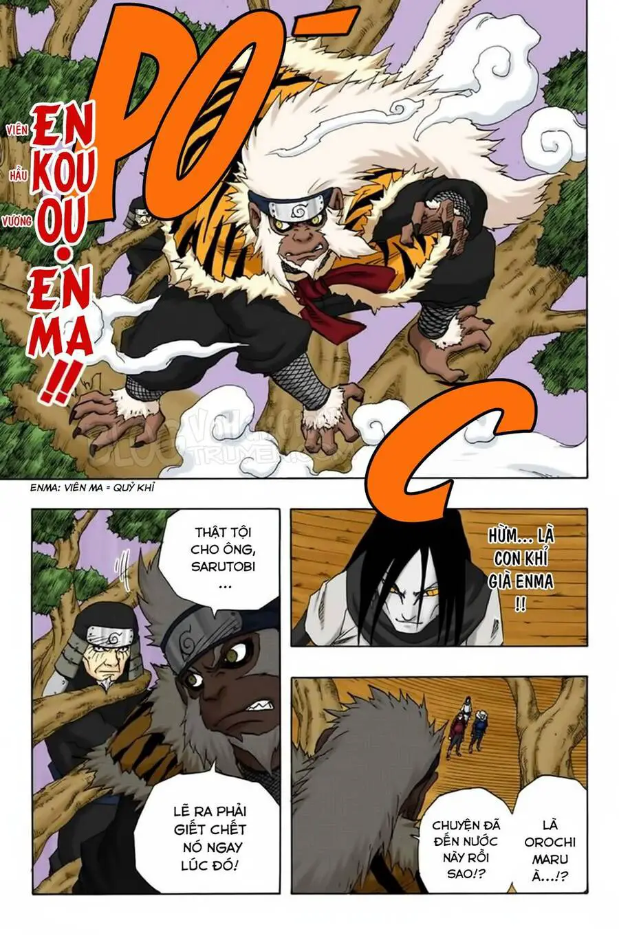 Naruto Full Màu Nettruyen ZZZ Chương 120 Page 9
