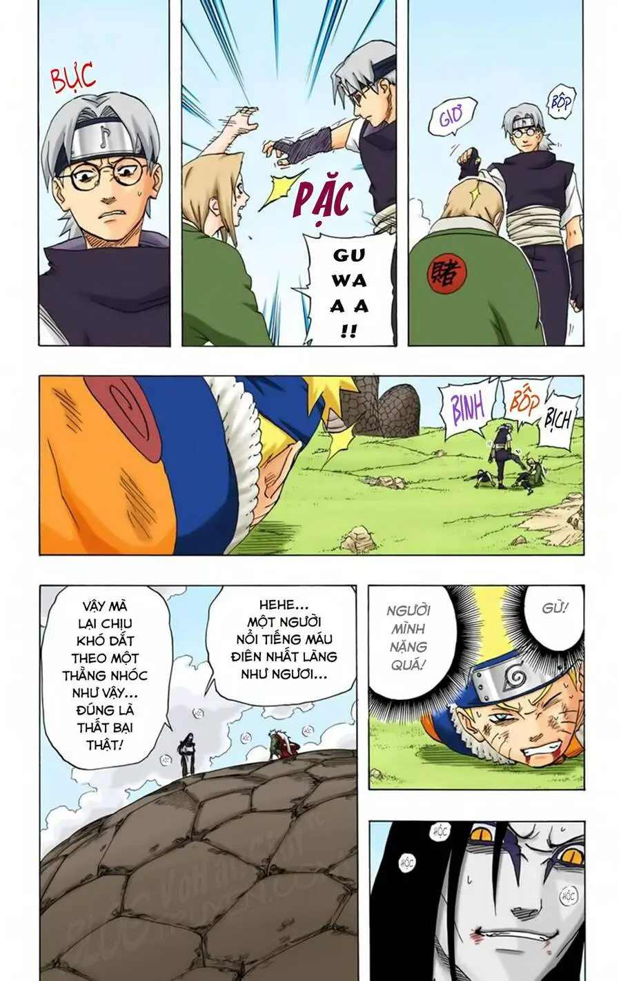 Naruto Full Màu Nettruyen ZZZ Chương 166 Page 16