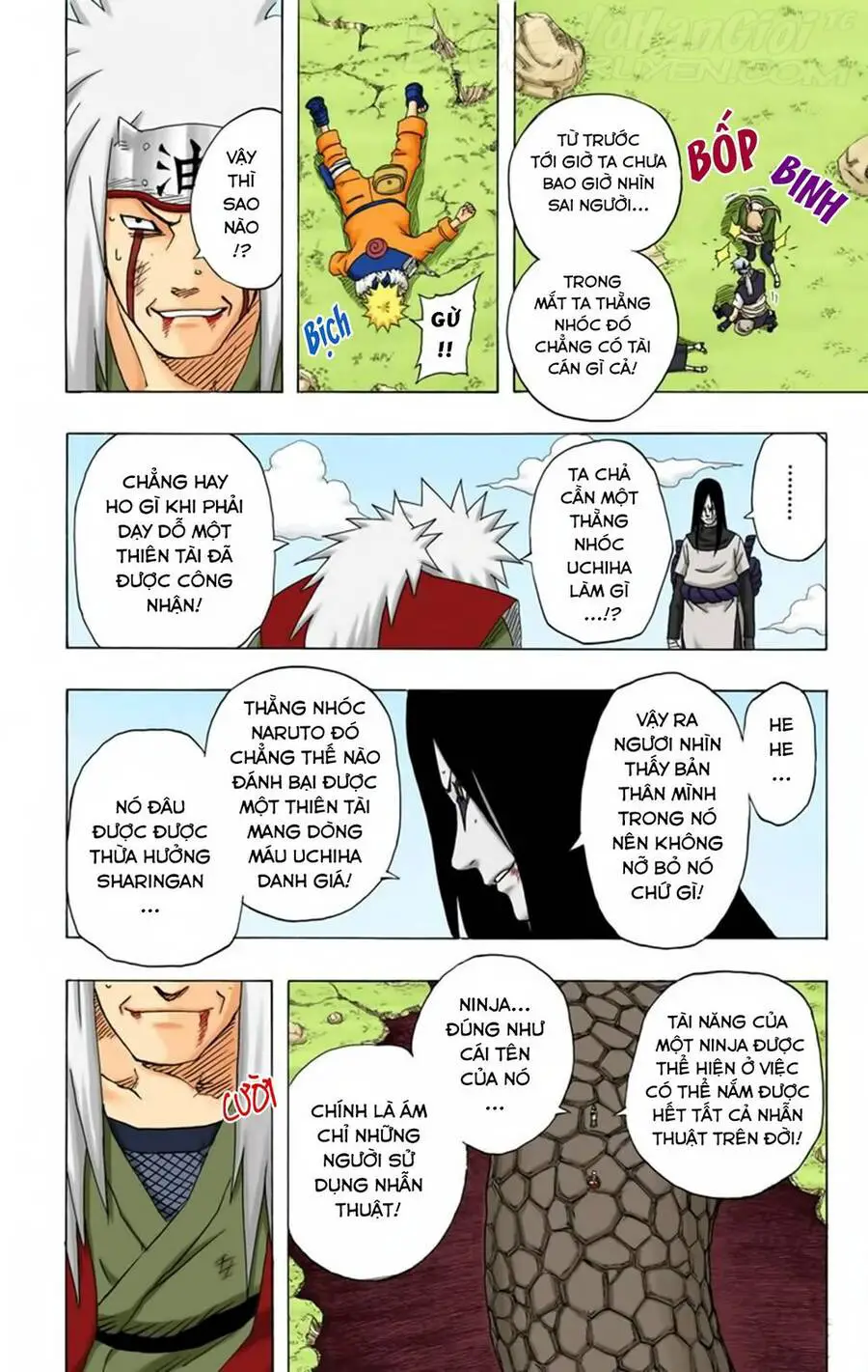 Naruto Full Màu Nettruyen ZZZ Chương 166 Page 17