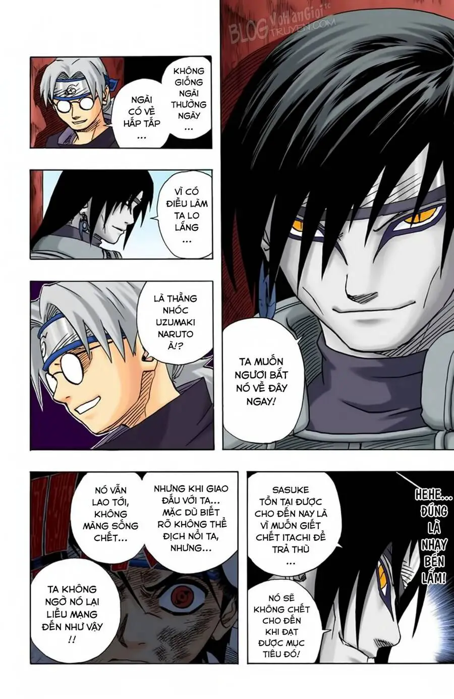 Naruto Full Màu Nettruyen ZZZ Chương 88 Page 11