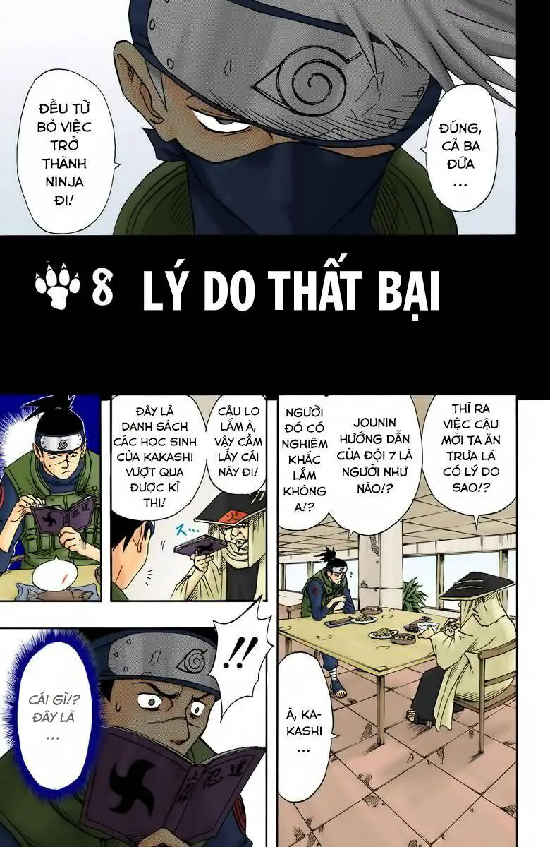 Naruto Full Màu Nettruyen ZZZ Chương 8 Page 8