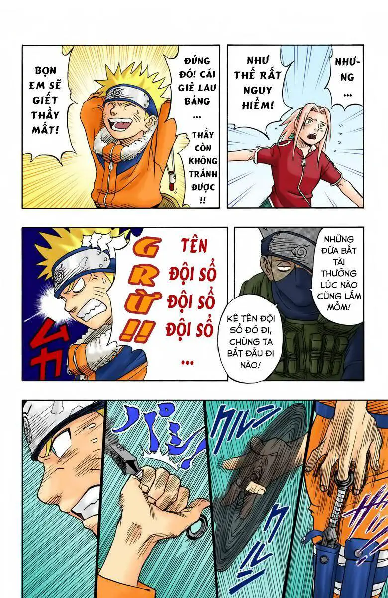Naruto Full Màu Nettruyen ZZZ Chương 4 Page 17