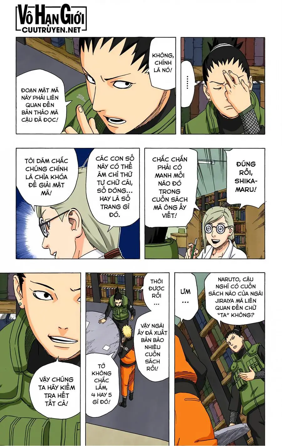 Naruto Full Màu Nettruyen ZZZ Chuong 407 Page 8
