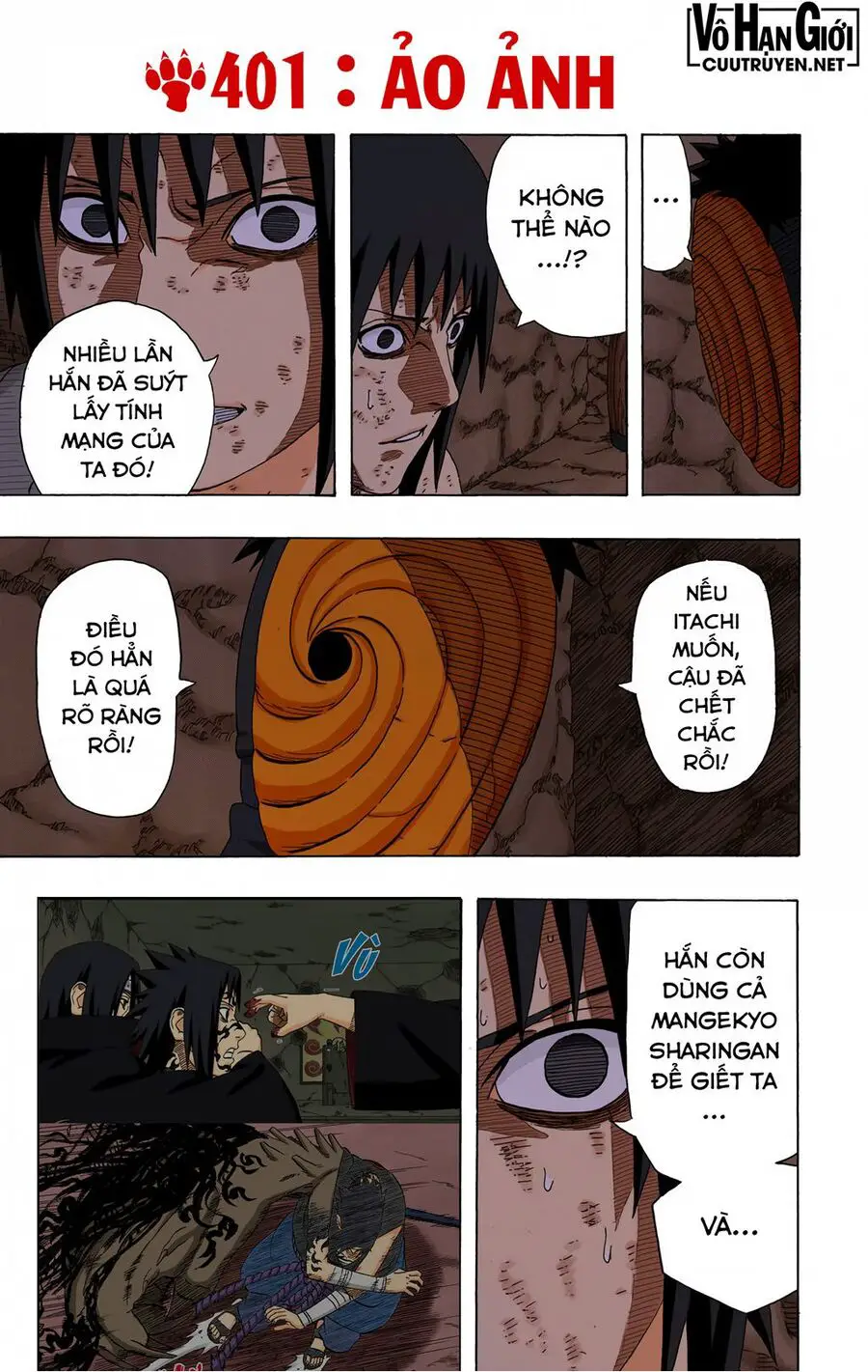 Naruto Full Màu Nettruyen ZZZ Chuong 401 Page 2