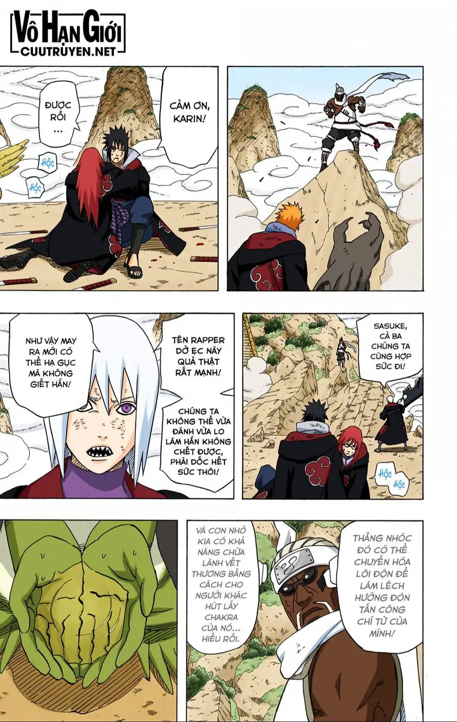 Naruto Full Màu Nettruyen ZZZ Chuong 412 Page 8
