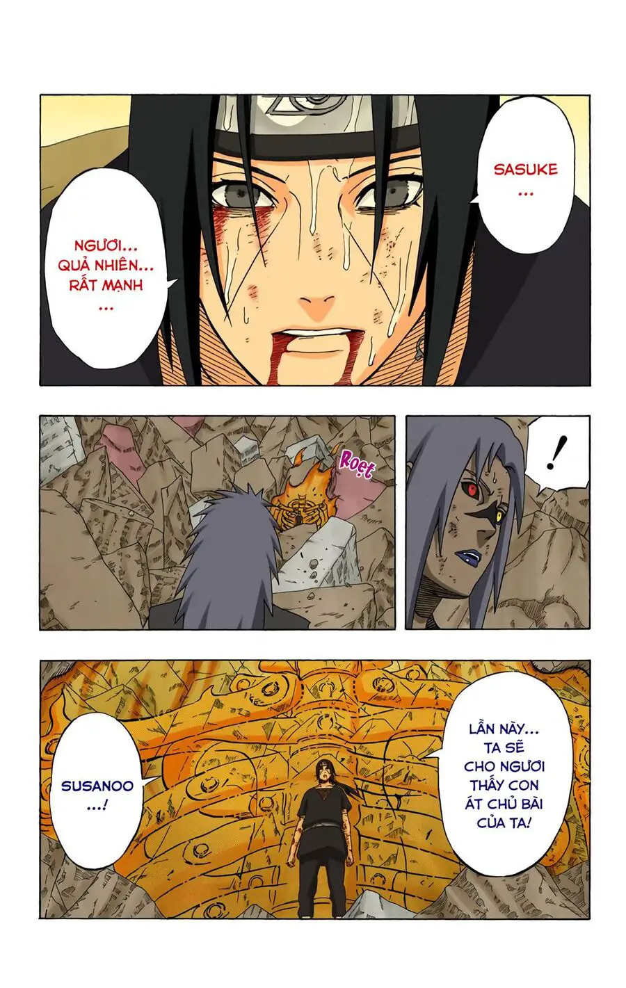 Naruto Full Màu Nettruyen ZZZ Chuong 391 Page 17