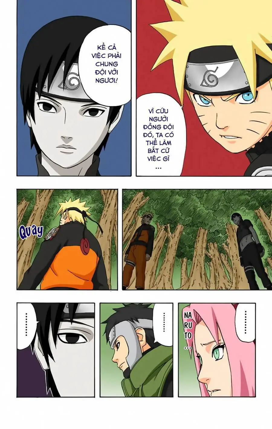 Naruto Full Màu Nettruyen ZZZ Chương 288 Page 17