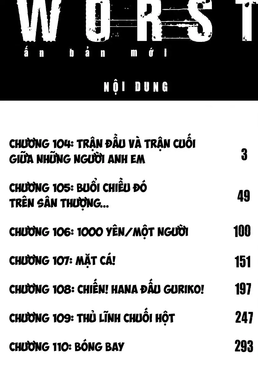 Worst Ấn Bản Mới Nettruyen ZZZ Chương 104 Page 3