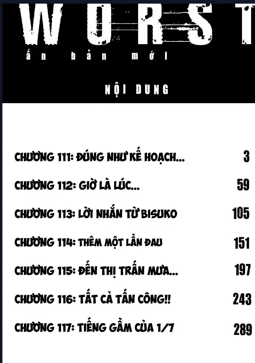 Worst Ấn Bản Mới Nettruyen ZZZ Chương 111 Page 3