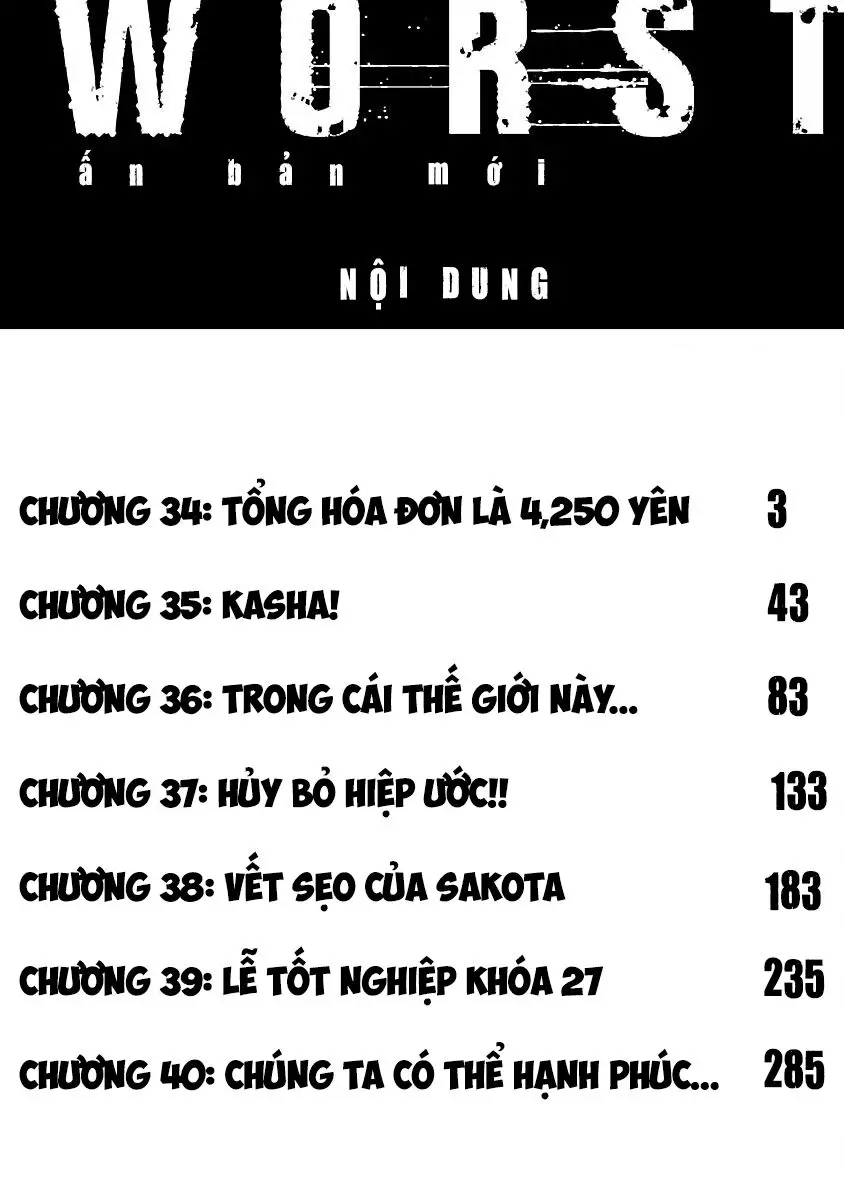 Worst Ấn Bản Mới Nettruyen ZZZ Chương 34 Page 3