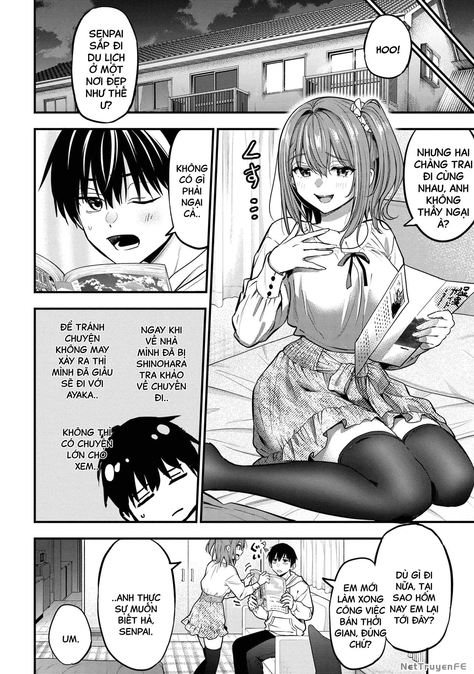 Sau Khi Bị Bạn Gái Lừa, Một Tiểu Quỷ Khoá Dưới Cứ Bám Theo Tôi. Nettruyen ZZZ Chương 19 Page 11