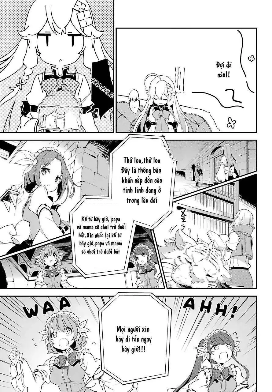 Chichi Wa Eiyuu, Haha Wa Seirei, Musume No Watashi Wa Tenseisha Nettruyen ZZZ Chương 11 Page 27