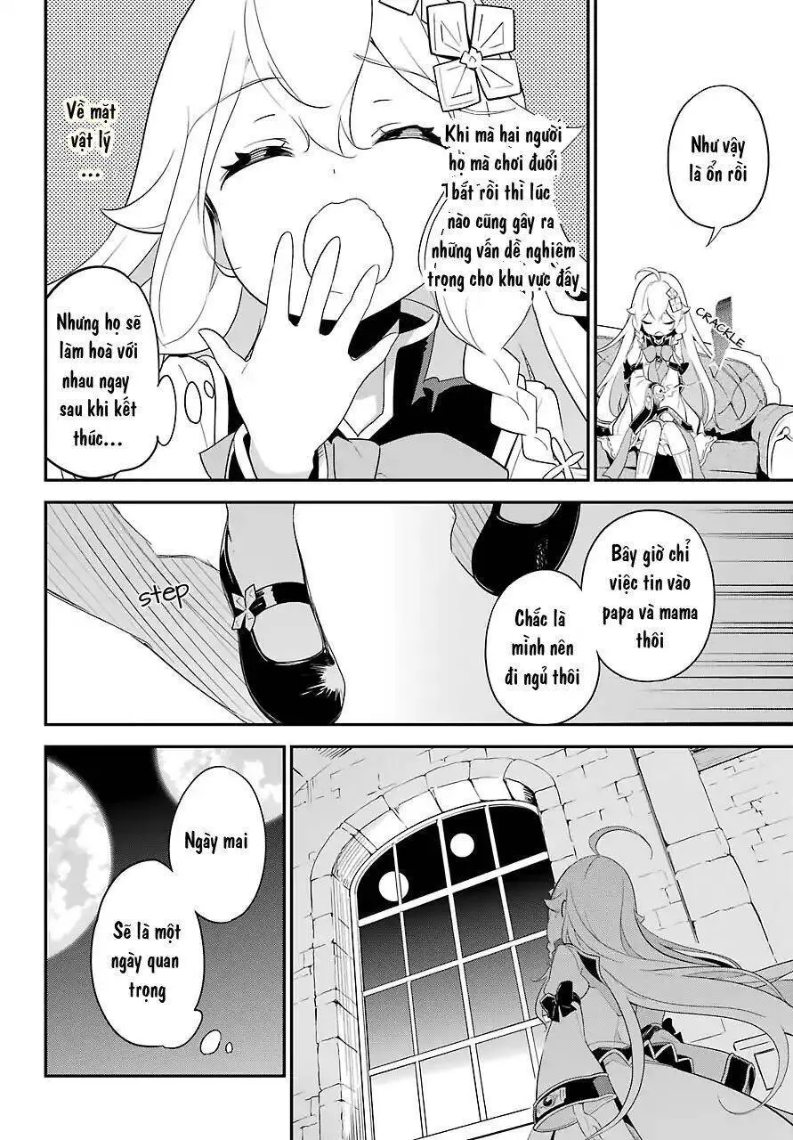 Chichi Wa Eiyuu, Haha Wa Seirei, Musume No Watashi Wa Tenseisha Nettruyen ZZZ Chương 11 Page 28