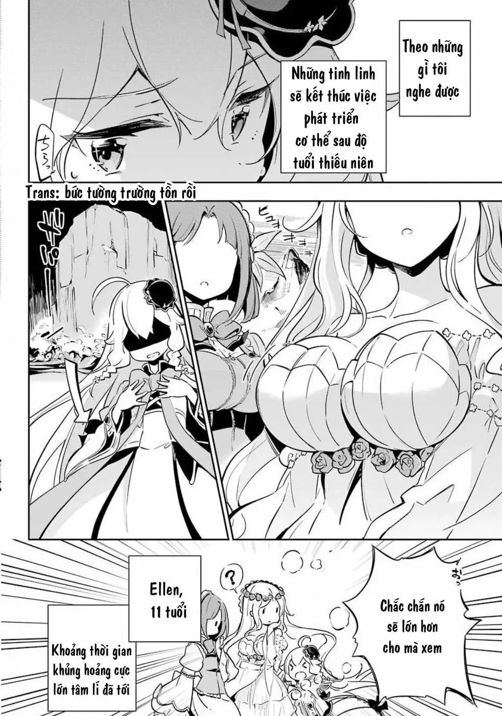 Chichi Wa Eiyuu, Haha Wa Seirei, Musume No Watashi Wa Tenseisha Nettruyen ZZZ Chương 20 Page 7