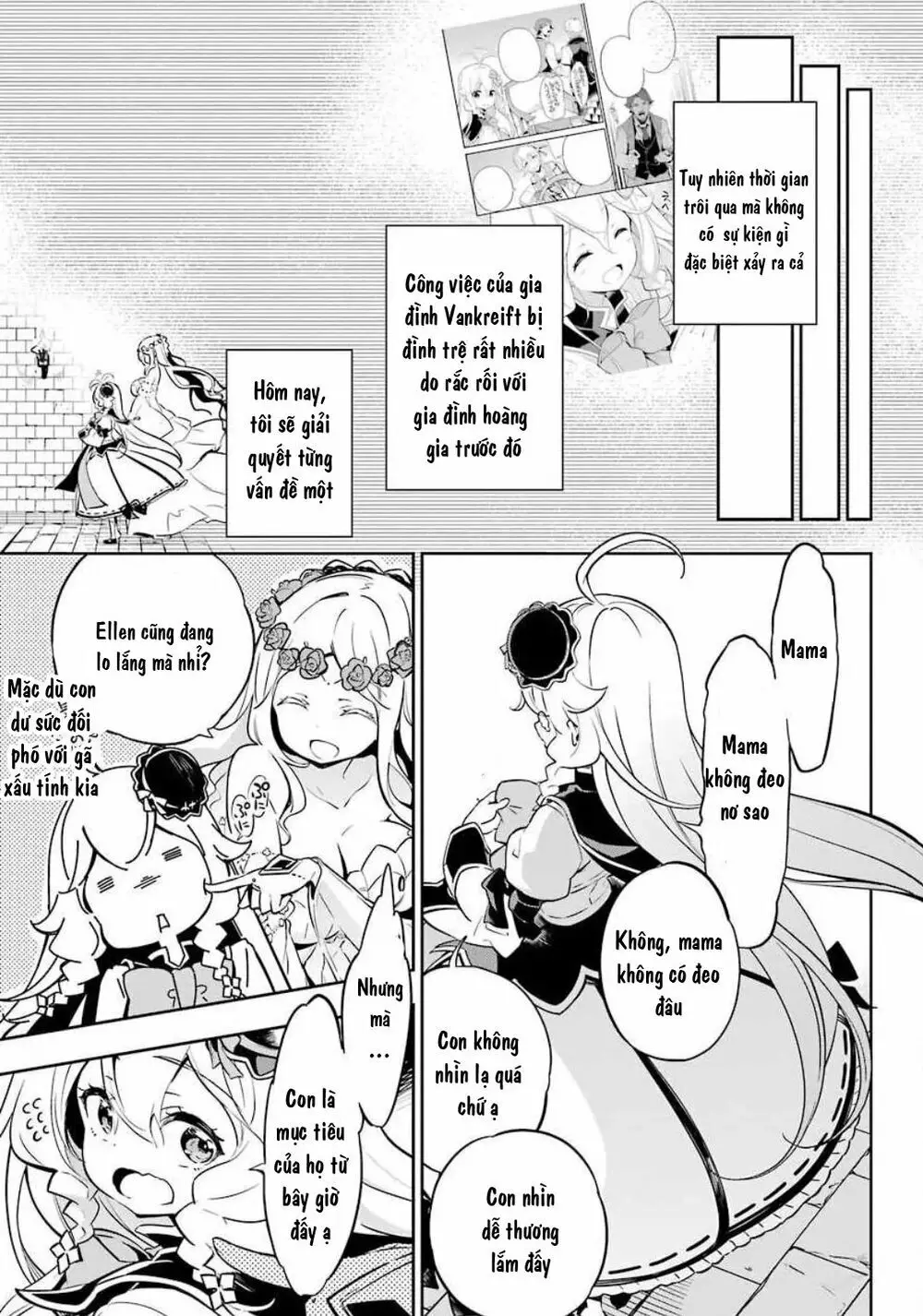 Chichi Wa Eiyuu, Haha Wa Seirei, Musume No Watashi Wa Tenseisha Nettruyen ZZZ Chương 20 Page 8