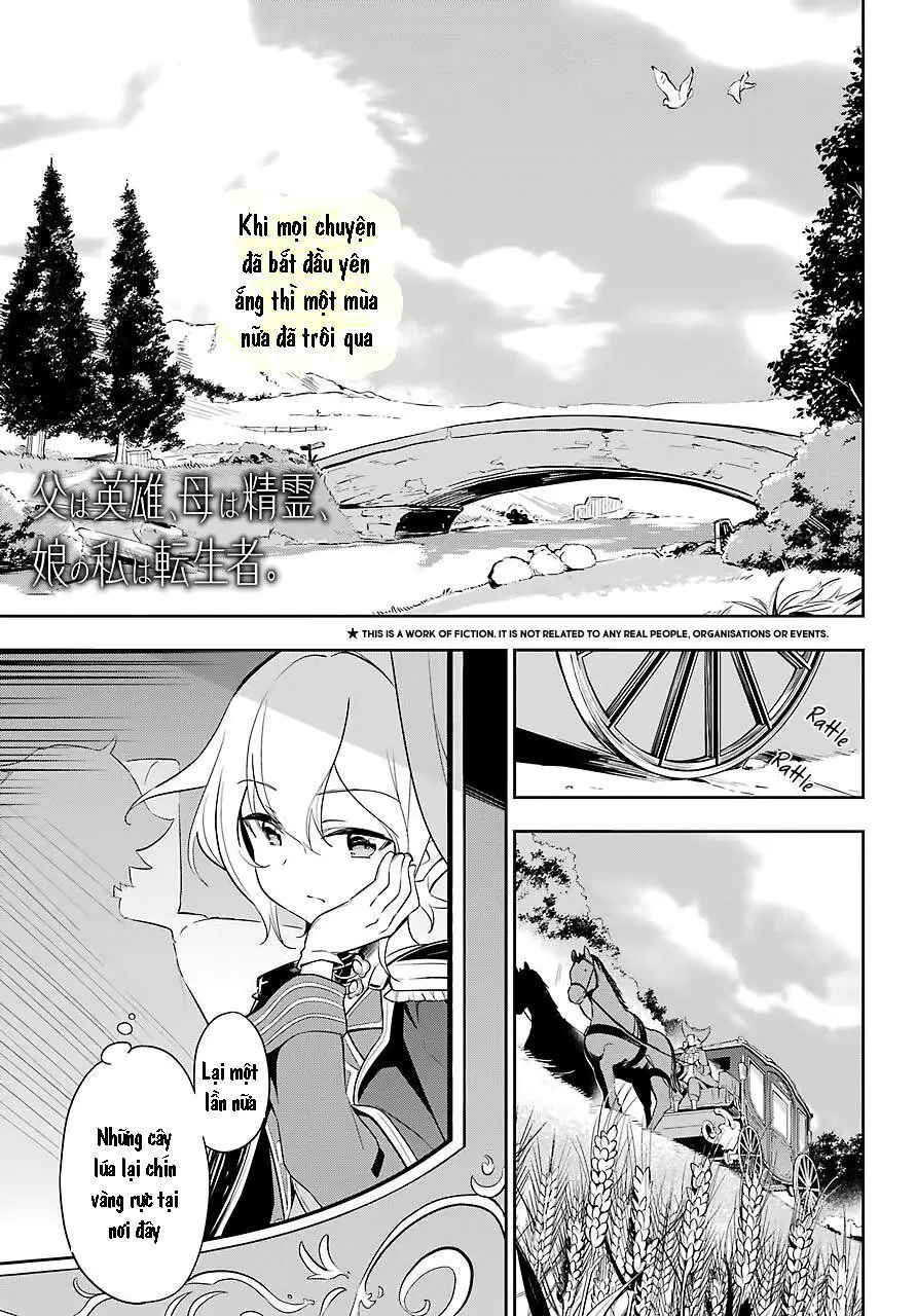 Chichi Wa Eiyuu, Haha Wa Seirei, Musume No Watashi Wa Tenseisha Nettruyen ZZZ Chương 19 Page 2