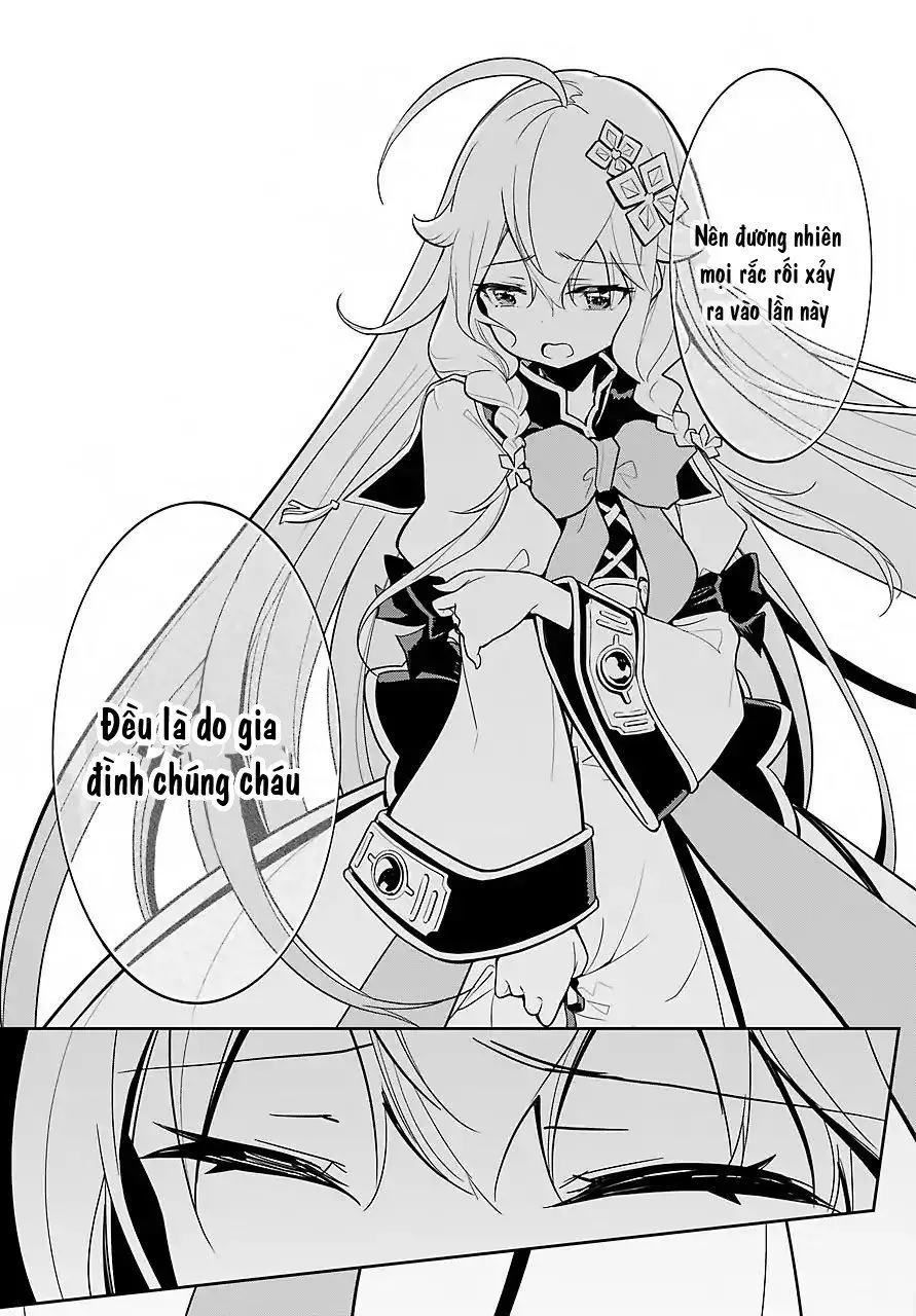Chichi Wa Eiyuu, Haha Wa Seirei, Musume No Watashi Wa Tenseisha Nettruyen ZZZ Chương 15 Page 21