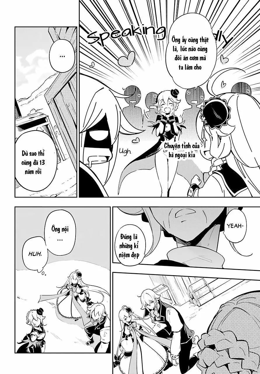 Chichi Wa Eiyuu, Haha Wa Seirei, Musume No Watashi Wa Tenseisha Nettruyen ZZZ Chương 21 Page 7