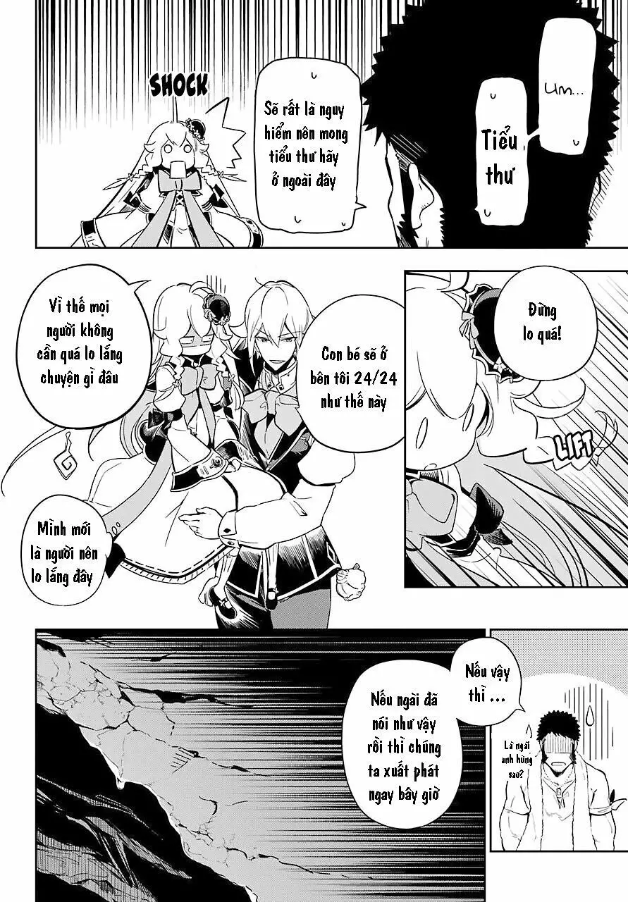 Chichi Wa Eiyuu, Haha Wa Seirei, Musume No Watashi Wa Tenseisha Nettruyen ZZZ Chương 21 Page 9