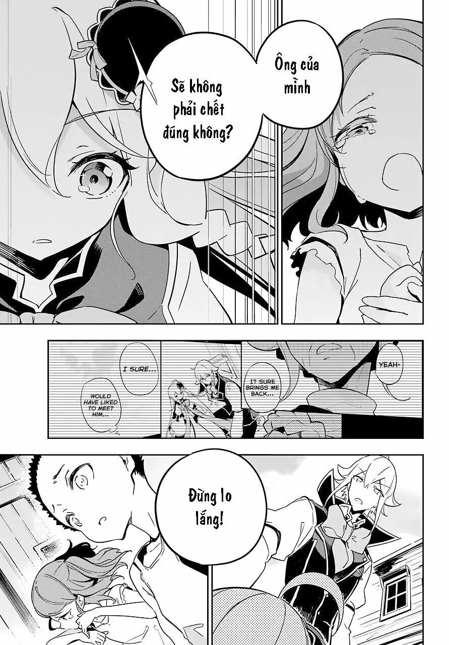 Chichi Wa Eiyuu, Haha Wa Seirei, Musume No Watashi Wa Tenseisha Nettruyen ZZZ Chương 21 Page 34