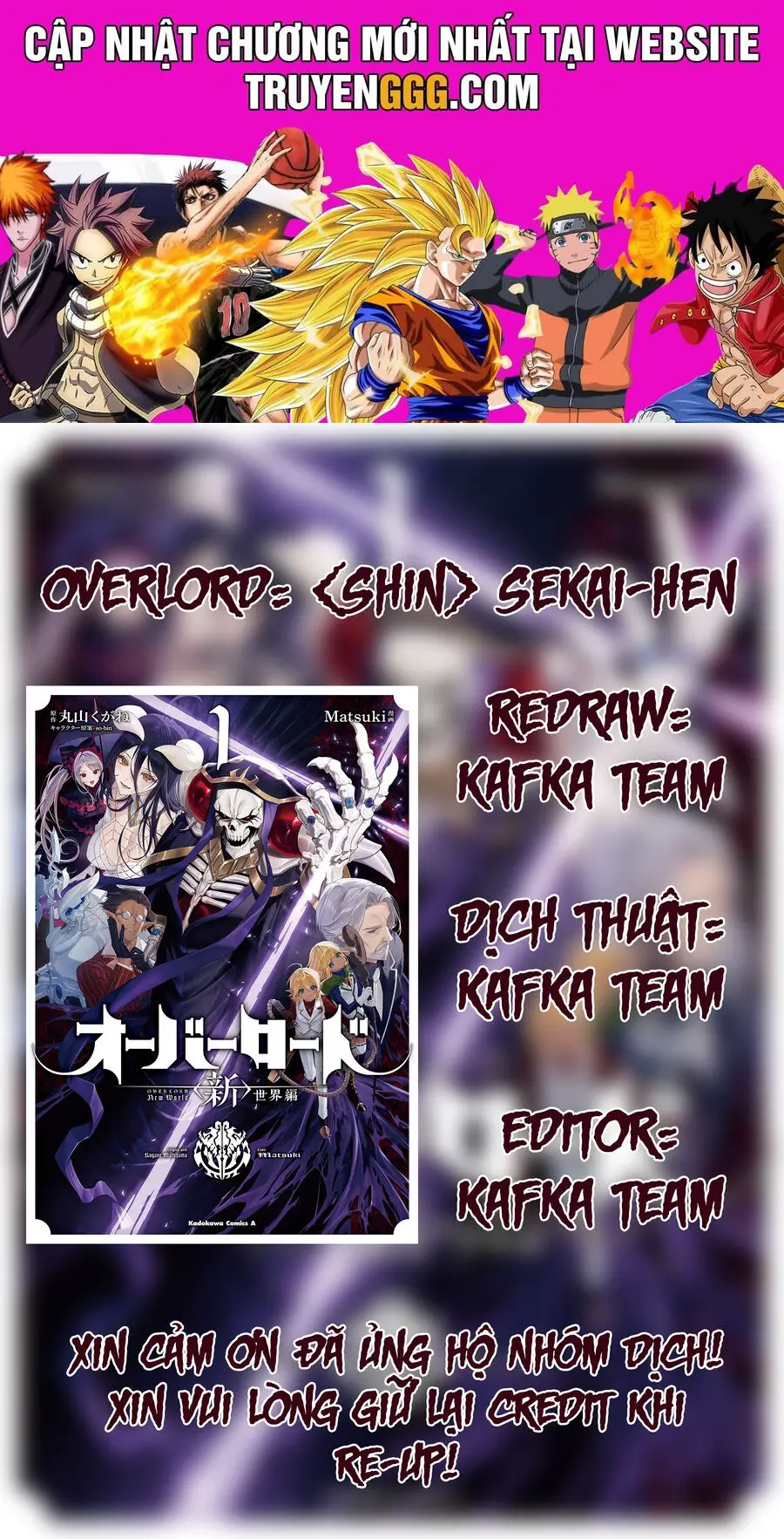 Overlord: Sekai-Hen Nettruyen ZZZ Chương 1 Page 1