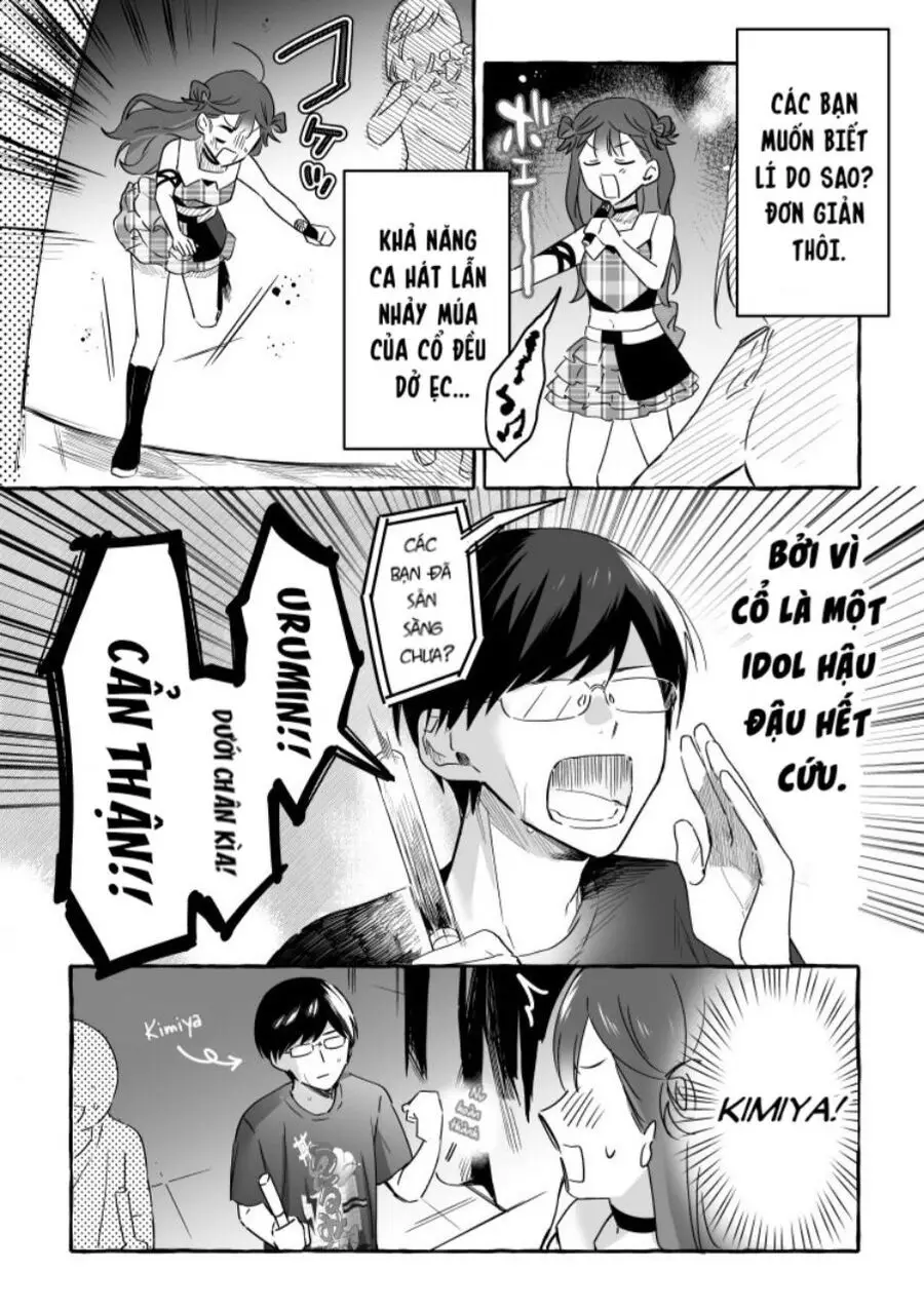 Damedol: Cô Idol Hậu Đậu Và Người Hâm Mộ Duy Nhất Trên Thế Giới Nettruyen ZZZ Chuong 19.5 Page 2