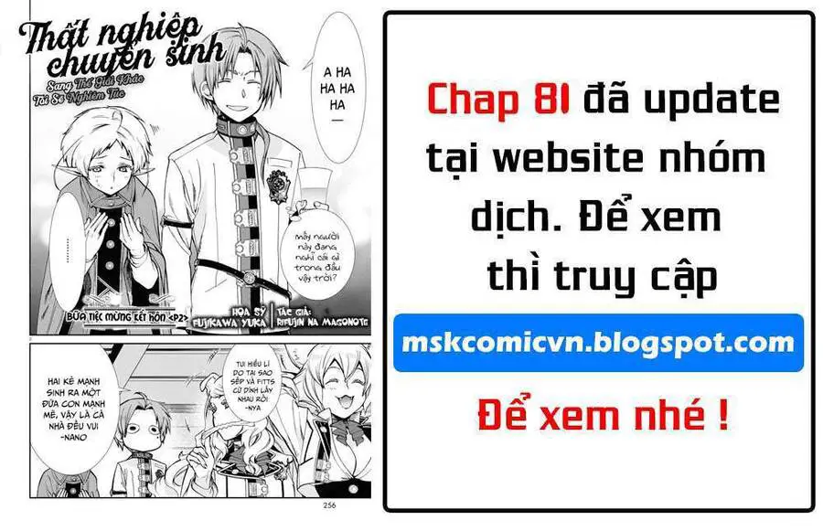 Chuyển Sinh Không Nghề Nghiệp: Tôi Sẽ Cố Gắng Hết Sức Nếu Tôi Đến Thế Giới Khác Nettruyen ZZZ Chương 80.5 Page 33