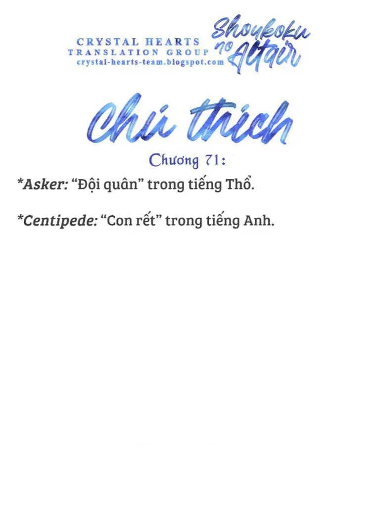 Shoukoku No Altair Nettruyen ZZZ Chuong 71 Page 34