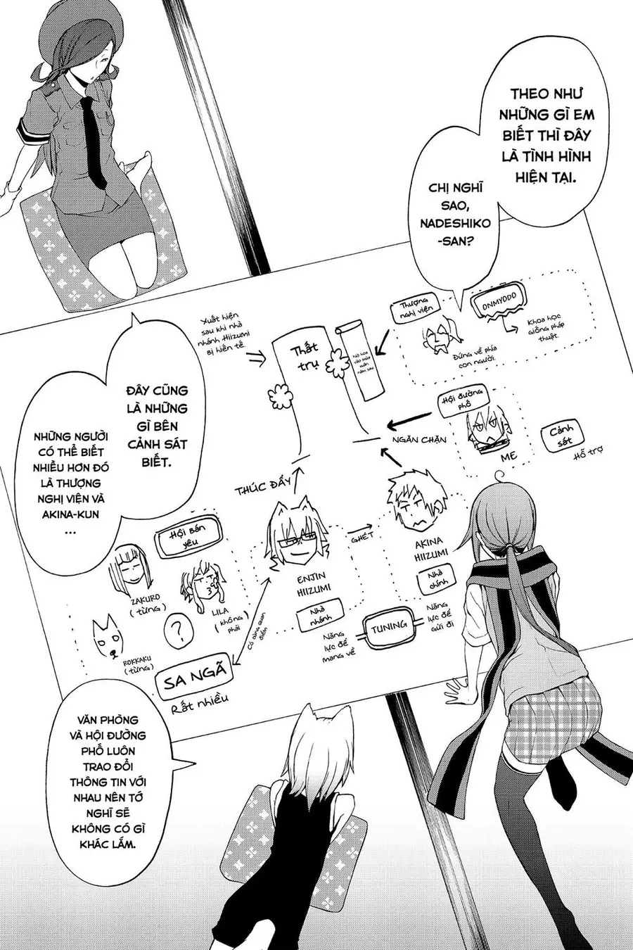 Yozakura Quartet Nettruyen ZZZ Chương 63 Page 22