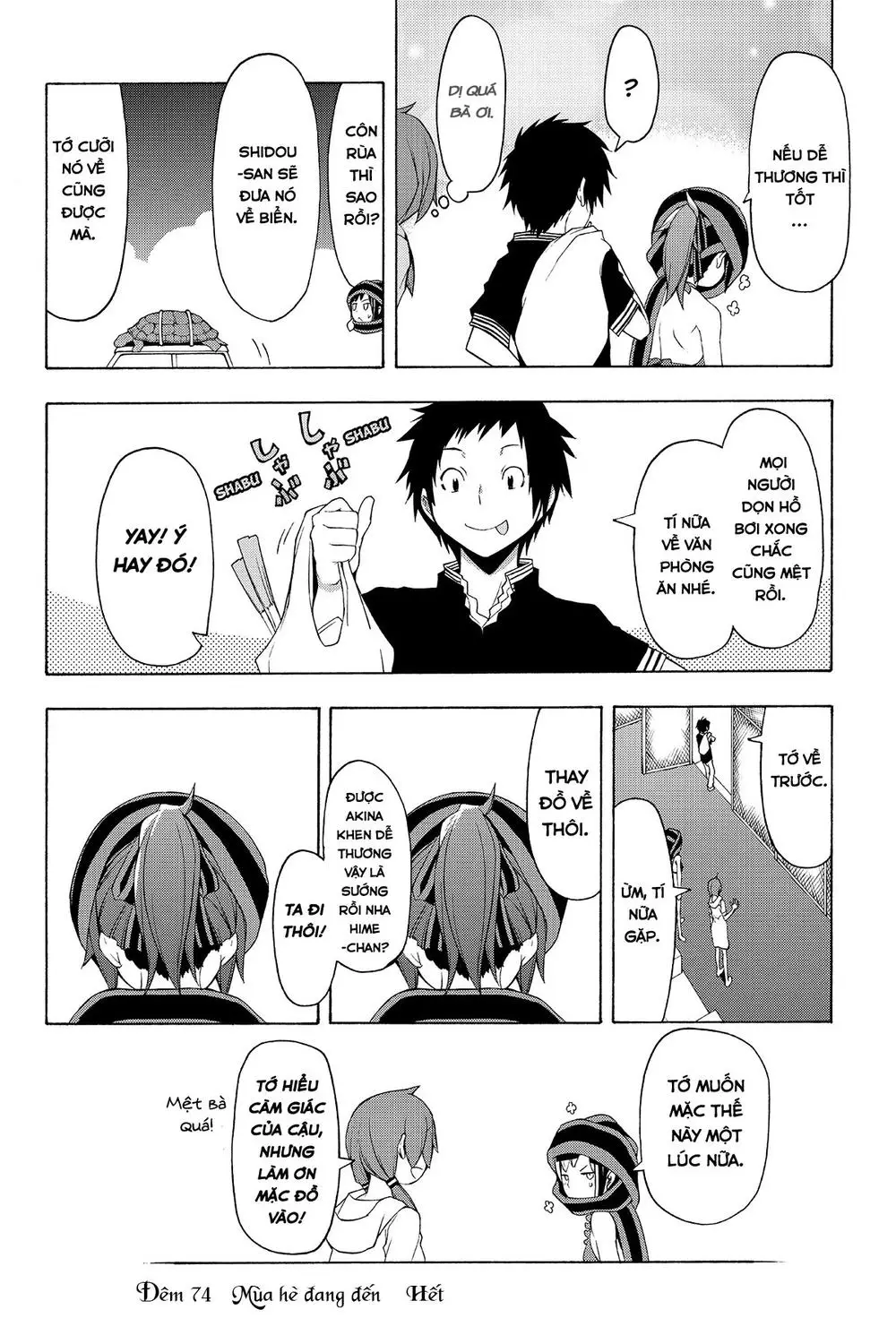 Yozakura Quartet Nettruyen ZZZ Chương 74 Page 34